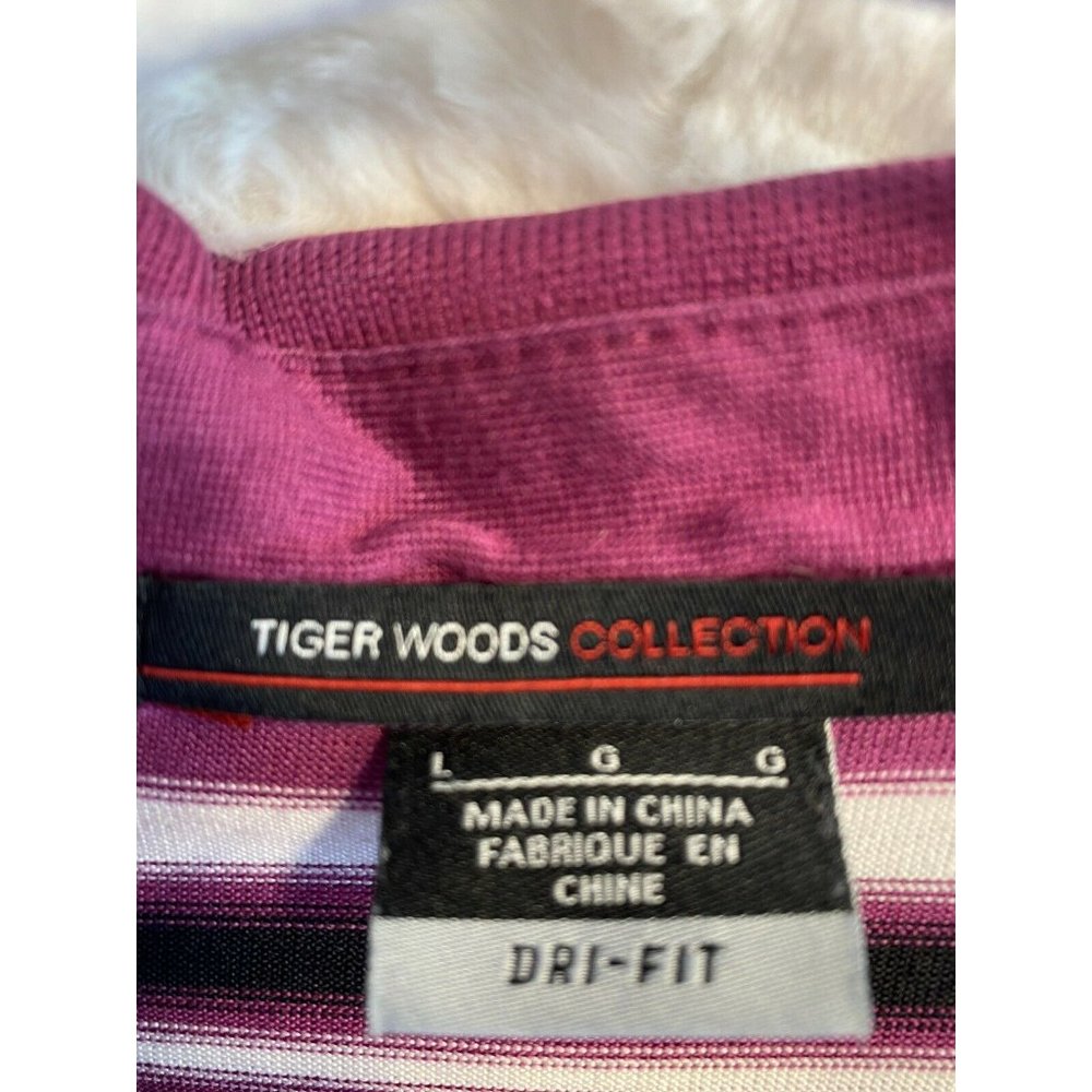 Tiger Woods Mens Short Sleeve Golf Polo size Large - Picture 3 of 6